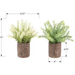 Monarch 12" Artificial Plant (Set of 2)