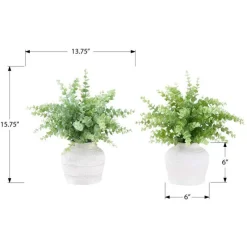 Monarch 16" Artificial Plant (Set of 2)