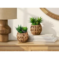 Monarch 9" Artificial Plant (Set of 2)