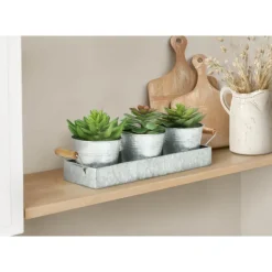 Monarch 6" Artificial Plant (Set of 3)