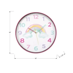 Monarch 18" Kids' Wall Clock