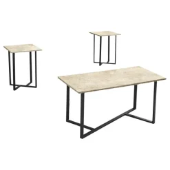 Monarch 3 Pcs Coffee Table Set -