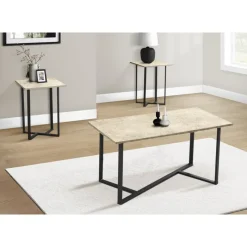 Monarch 3 Pcs Coffee Table Set -