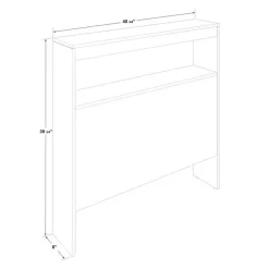 SUA-V 39" Twin Bed Headboard