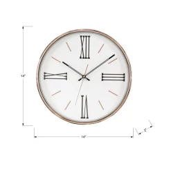 Monarch 14" Wall Clock