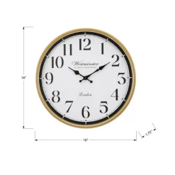 Monarch 16" Wall Clock