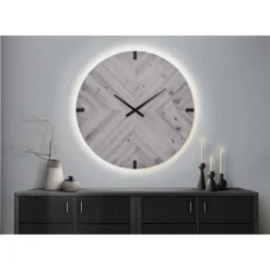 Monarch 30" Wall Clock with LED Light