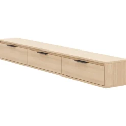 Nexera 72" Wall-Mounted TV Stand with Storage -