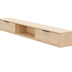 Nexera 72" Wall-Mounted TV Stand with Storage -