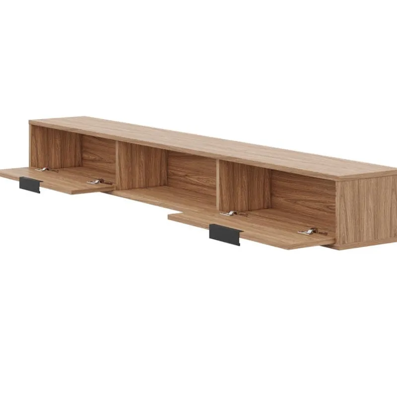 Nexera 72" Wall-Mounted TV Stand with Storage -