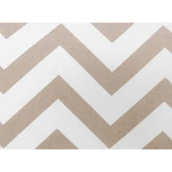 Monarch Accent chair - " chevron " with chrome metal