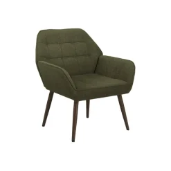 Monarch Accent Chair in Dark Fabric