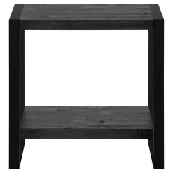 Monarch Accent table - reclaimed wood-look / metal -