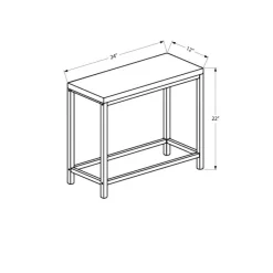 Monarch Accent table - / blue tile top / hammered silver -