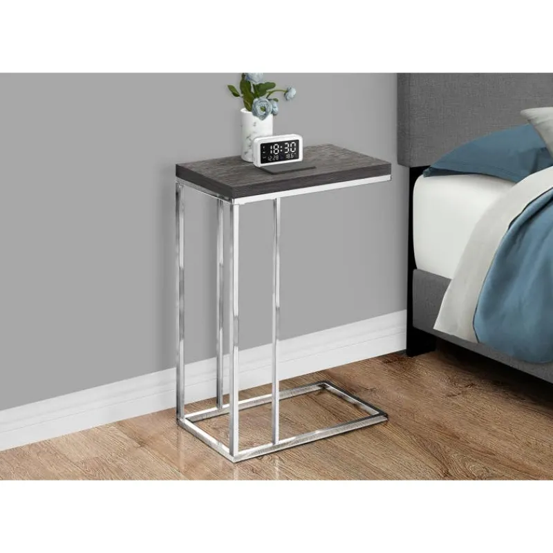 Monarch Accent table - with chrome metal -