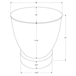 Monarch Accent table - 22