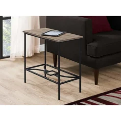 Monarch Accent table - 22"h / / black metal -