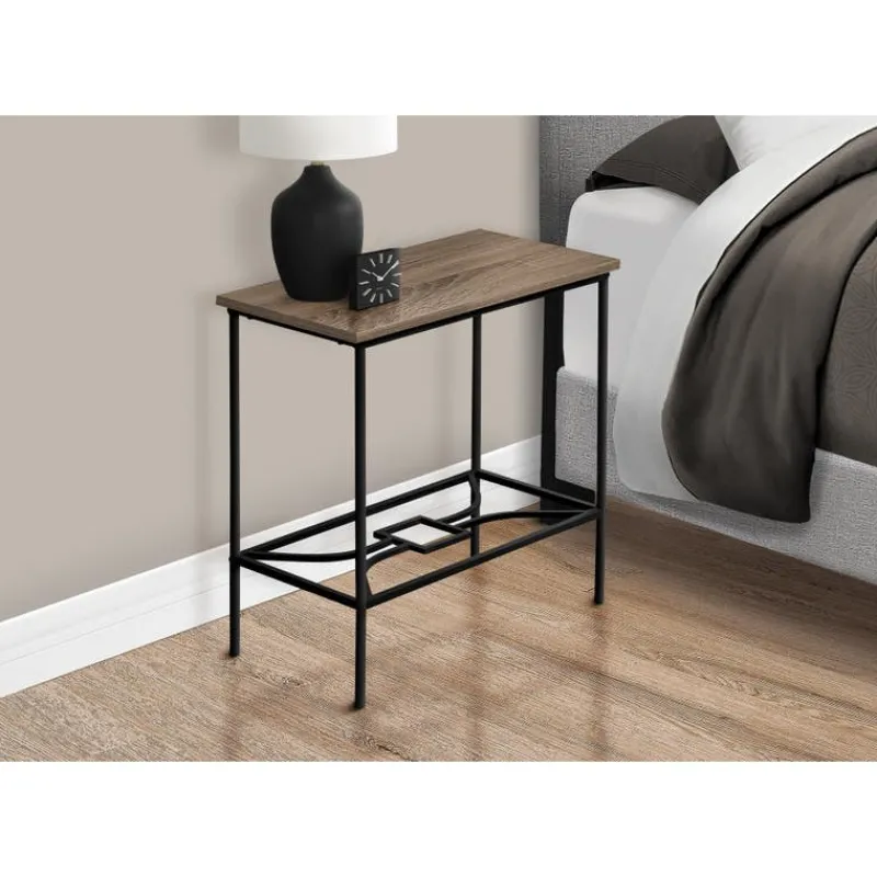 Monarch Accent table - 22"h / / black metal -