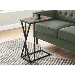 Monarch Accent table - 25"h / / black metal -