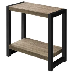 Monarch Accent table - 22"h / / black metal -