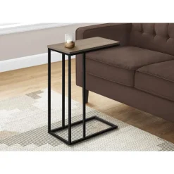 Monarch Accent table - 25"h / / black metal -