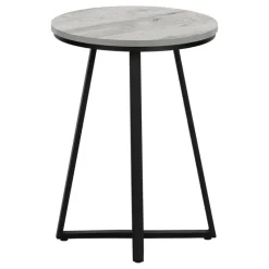 Monarch Accent table - 22"h / / black metal -