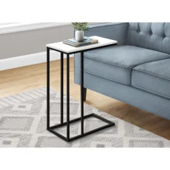 Monarch Accent table - 25"h / / black metal -