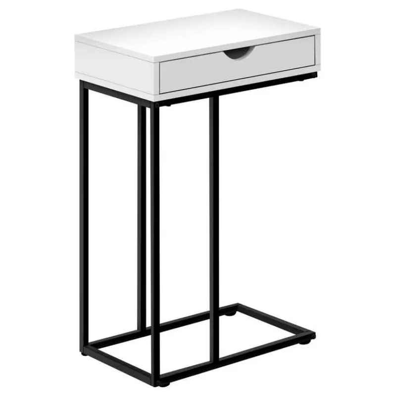 Monarch Accent table - 25"h / / black metal -