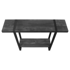 Monarch Accent table - 48"l / reclaimed wood-look / -