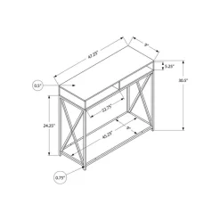 Monarch Accent table - 48