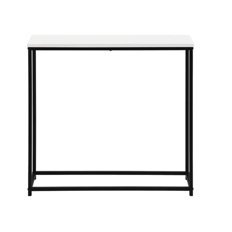 Monarch Accent table - 32"l / / black metal console -