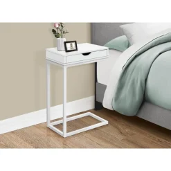 Monarch Accent table - / metal with a drawer -