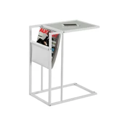 Monarch Accent table - / metal with a magazine rack -