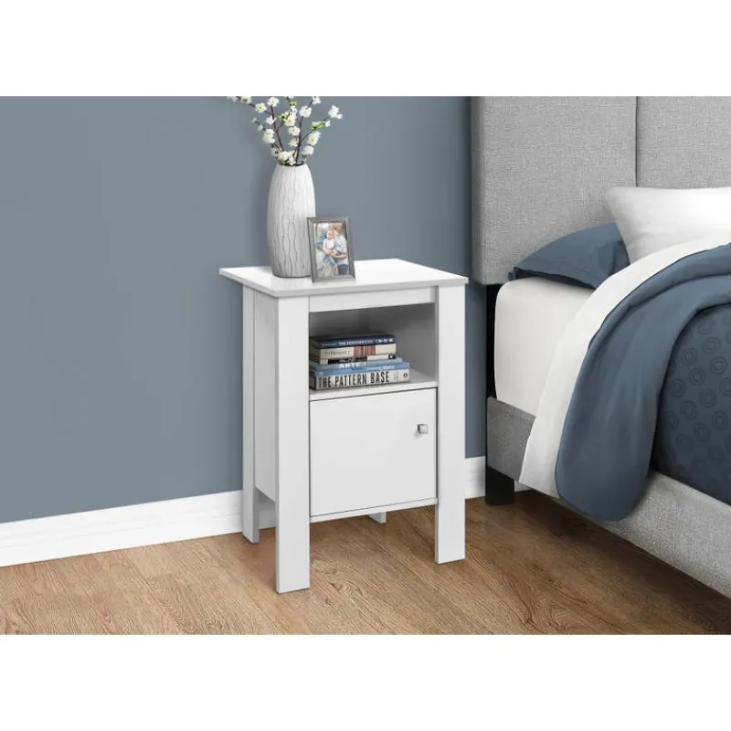 Monarch Accent table - night stand with storage -