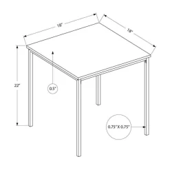 Monarch Accent Table 22"H -