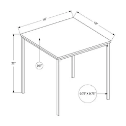 Monarch Accent Table 22"H -