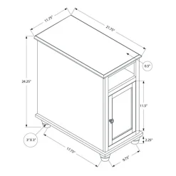 Monarch Accent table 24"h -