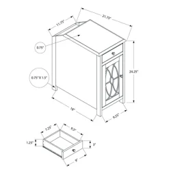 Monarch Accent table 24