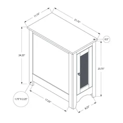 Monarch Accent table 24"h -