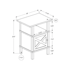 Monarch Accent Table 24"H -
