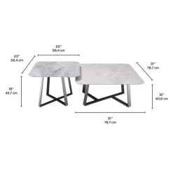 Accent Table Set - 2 pcs