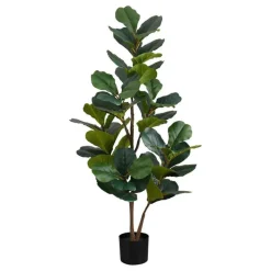 Monarch Artificial plant - 49"h / indoor fiddle tree in a 5" pot