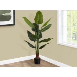 Monarch Artificial plant - 59"h / indoor strelitzia in a 5" pot