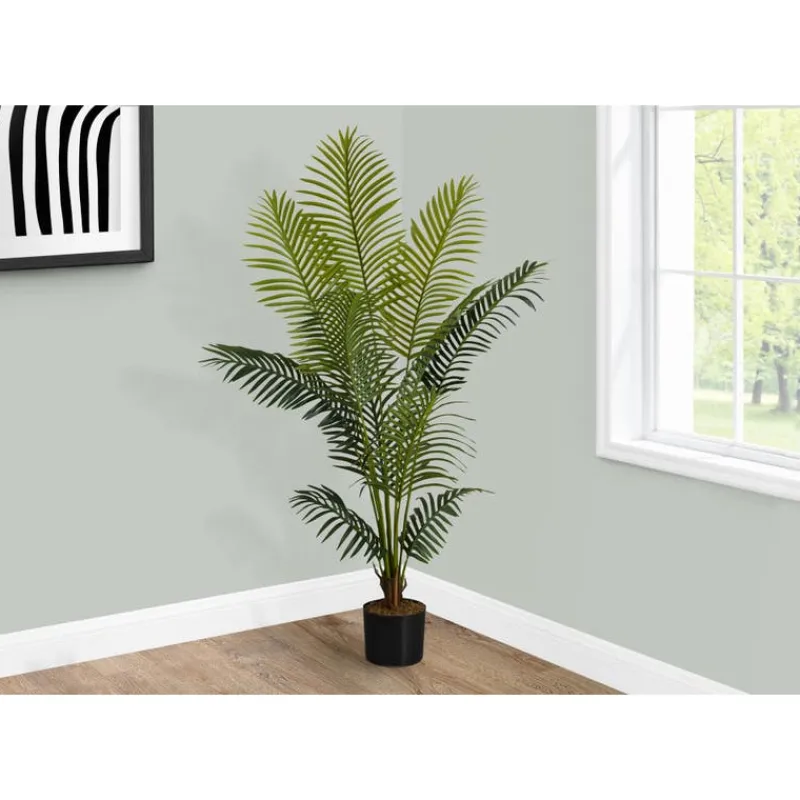 Monarch Artificial plant - 57"h / indoor palm tree in a 5" pot