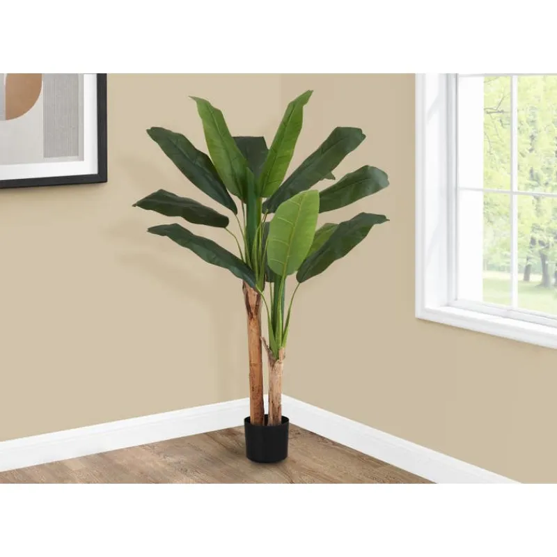 Monarch Artificial plant - 55"h / indoor banana tree in a 6" pot
