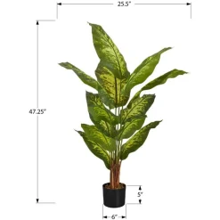 Monarch Artificial plant - 47"h / indoor ever in a 5" pot