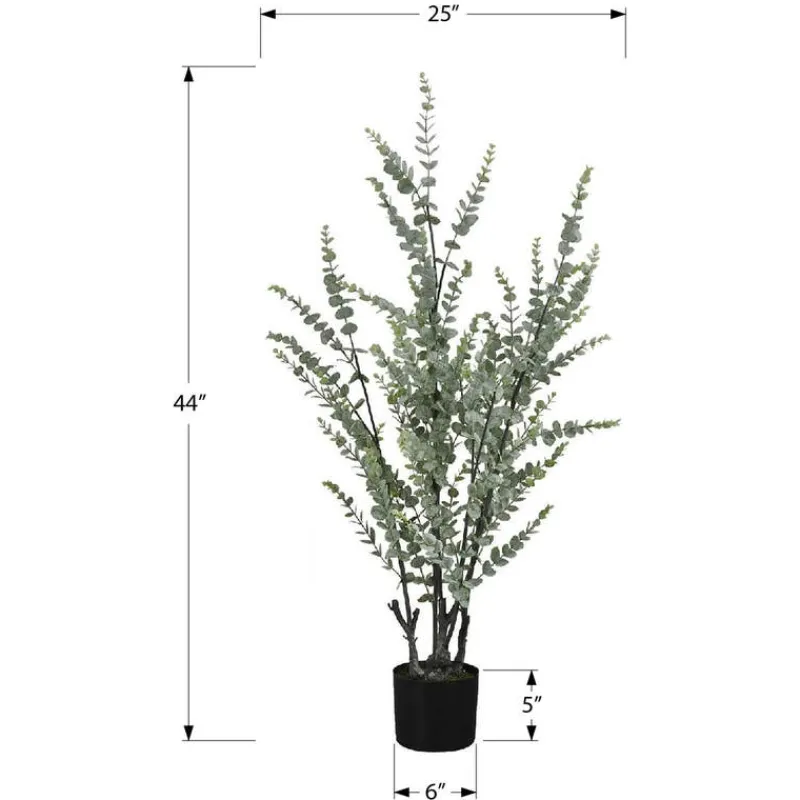 Monarch Artificial plant - 44"h / indoor eucalyptus in a 5" pot