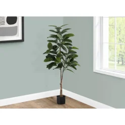 Monarch Artificial plant - 52"h / indoor rubber tree in a 5" pot