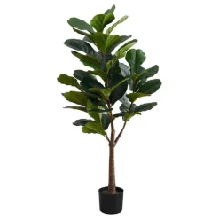 Monarch Artificial plant - 47"h / indoor fiddle tree in a 5" pot
