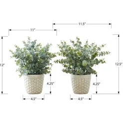 Monarch Artificial plant - 2pcs / 13